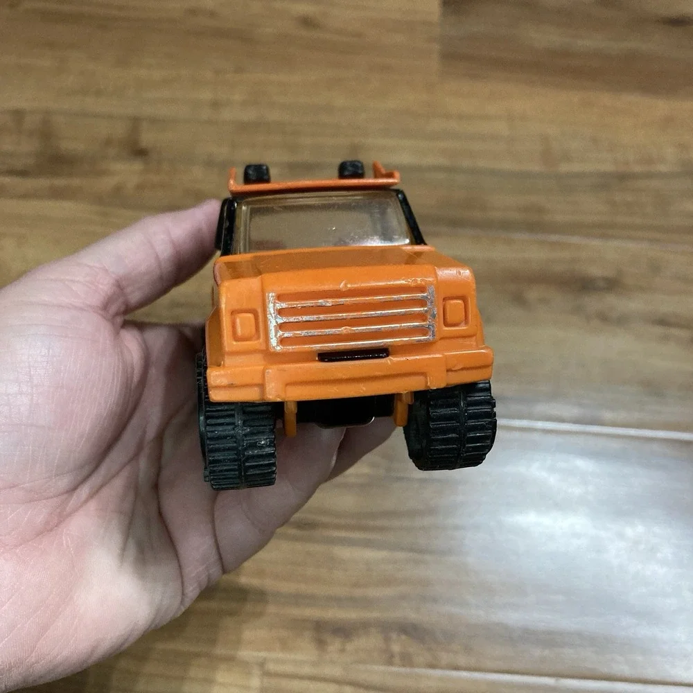 Vintage Tonka 1982 Dust Devil You Metal Pick Up Truck 4x4 Rare Black & Orange‎